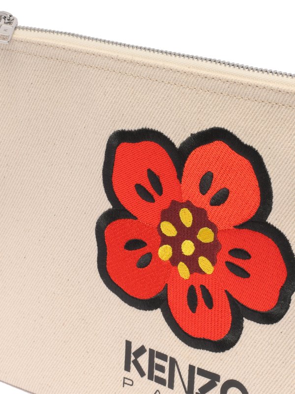 Boke flower large clutch shop online: KENZO