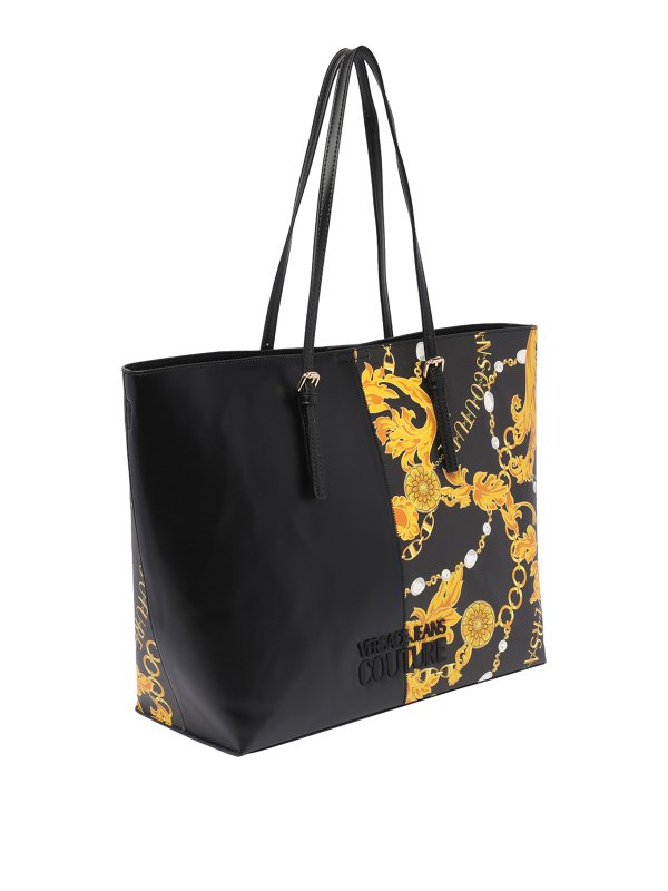 Versace Jeans Couture: トートバッグ online - トートバッグ - 黒