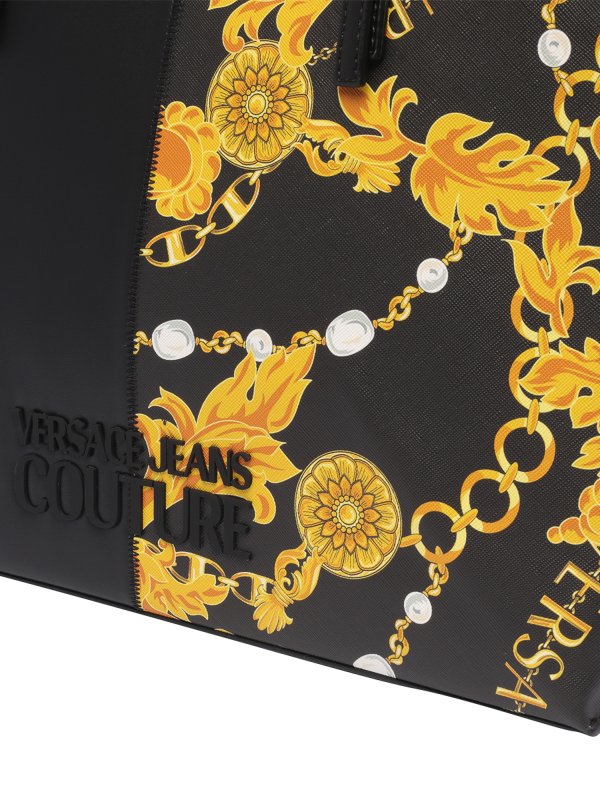 トートバッグ - 黒 shop online: Versace Jeans Couture