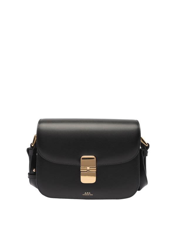 A.P.C.: ショルダーバッグ - ショルダーバッグ - 黒