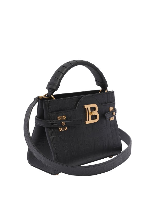 Balmain: totes bags online - B-buzz 22 monogram handbag