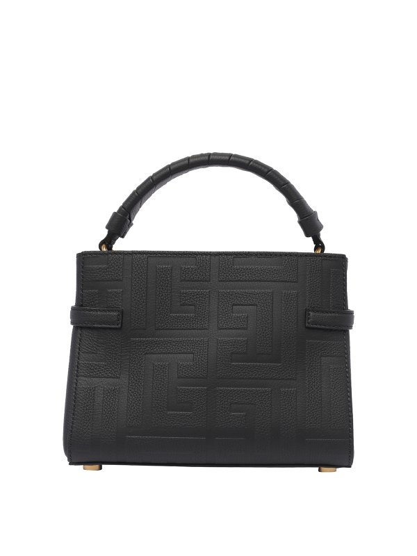 The Best Shops Balmain: totes bags - B-buzz 22 monogram handbag