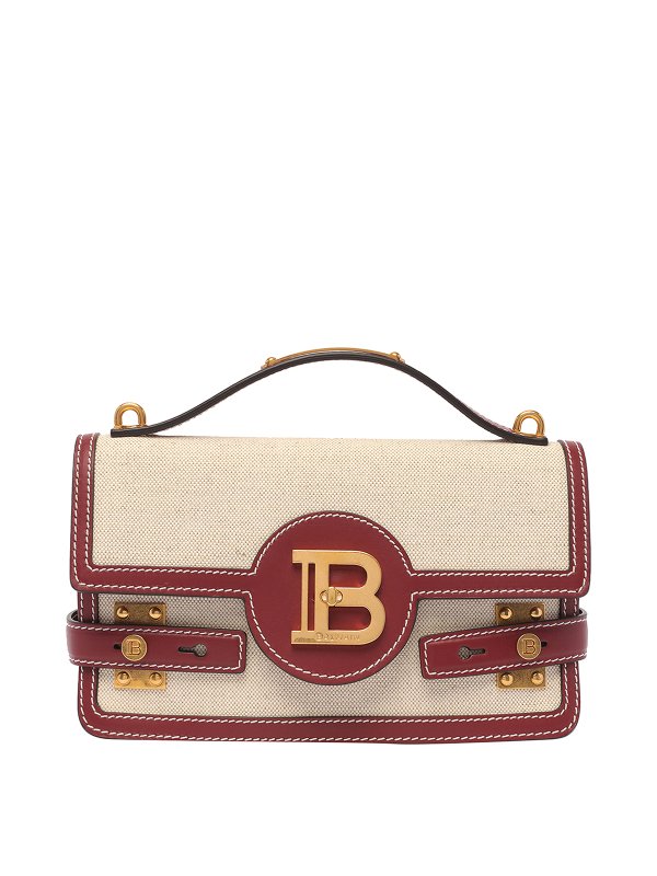 Balmain: totes bags - B-buzz 24 handbag