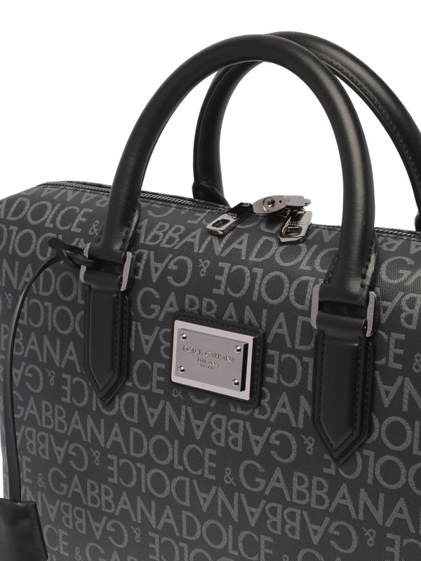 ラップトップバッグ/ブリーフケース - 黒 shop online: DOLCE & GABBANA