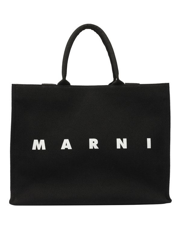 Marni: トートバッグ - トートバッグ - 黒