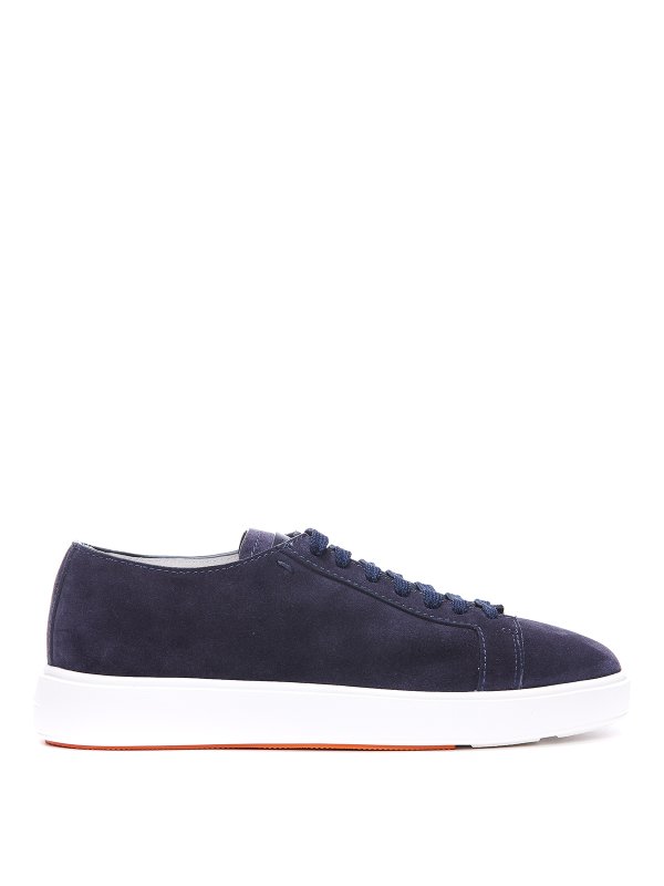 SANTONI: Sneaker - Sneaker - Blau