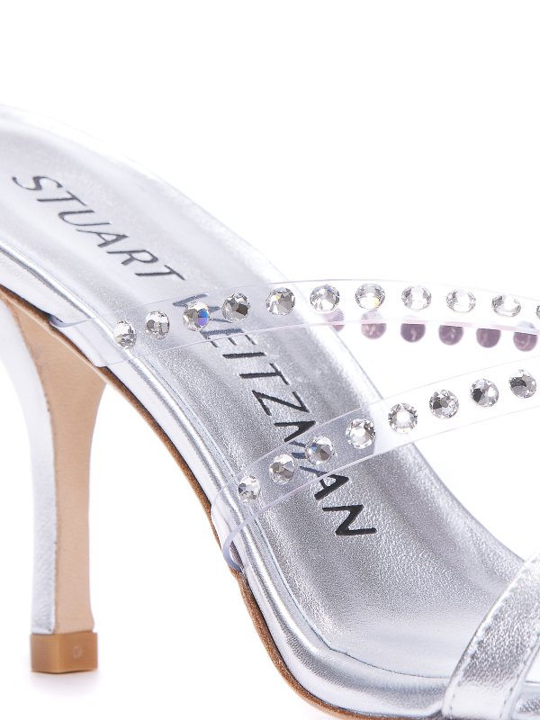 The Best Shops Stuart Weitzman: court shoes - Strapeze crystal pump sandals