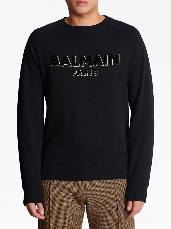 Balmain buy online Sudadera negra