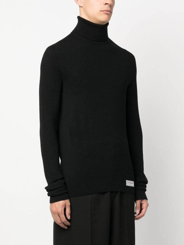 Balmain: crew necks online - Wool pullover