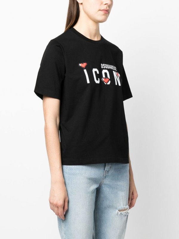 The Best Shops DSQUARED2: Camisetas - Camiseta - Negro