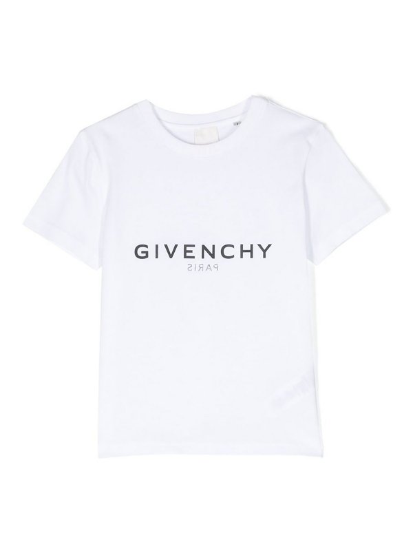 GIVENCHY: Camisetas - Suéter Cuello Redondo - Blanco