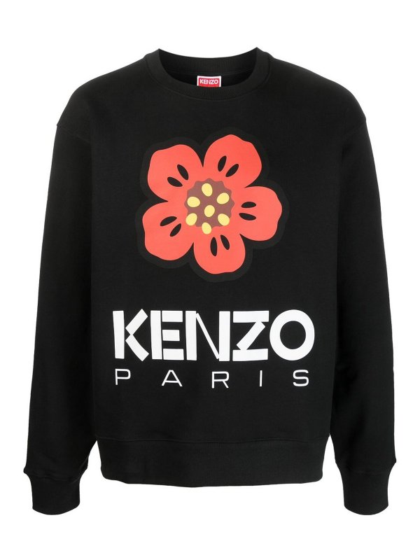 KENZO: Sweatshirts & Pulls - Pull Col Rond - Noir