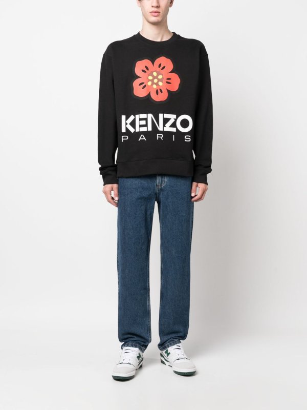 KENZO: Sweatshirts & Pulls online - Pull Col Rond - Noir