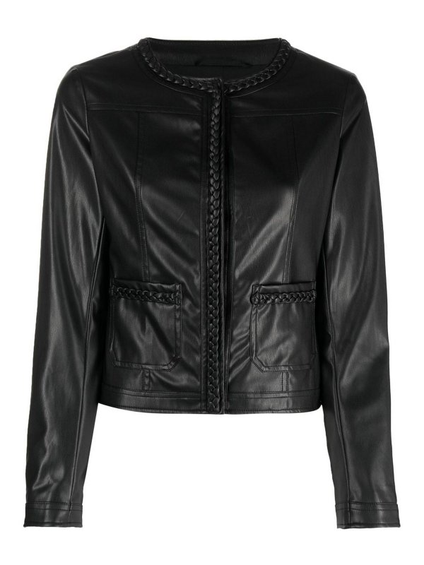 Liu Jo: ボンバージャケット - ボンバージャケット - 黒