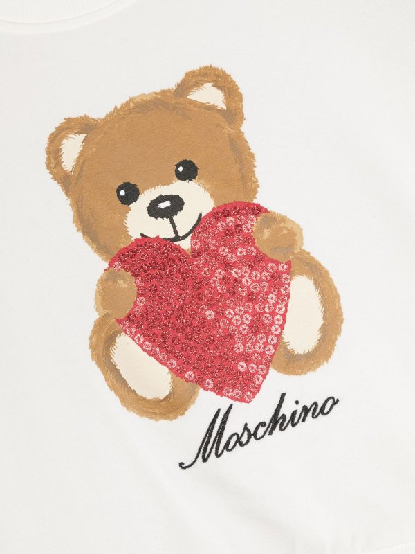 The Best Shops MOSCHINO: Sweatshirts & Sweaters - Teddy-bear print sweatshirt
