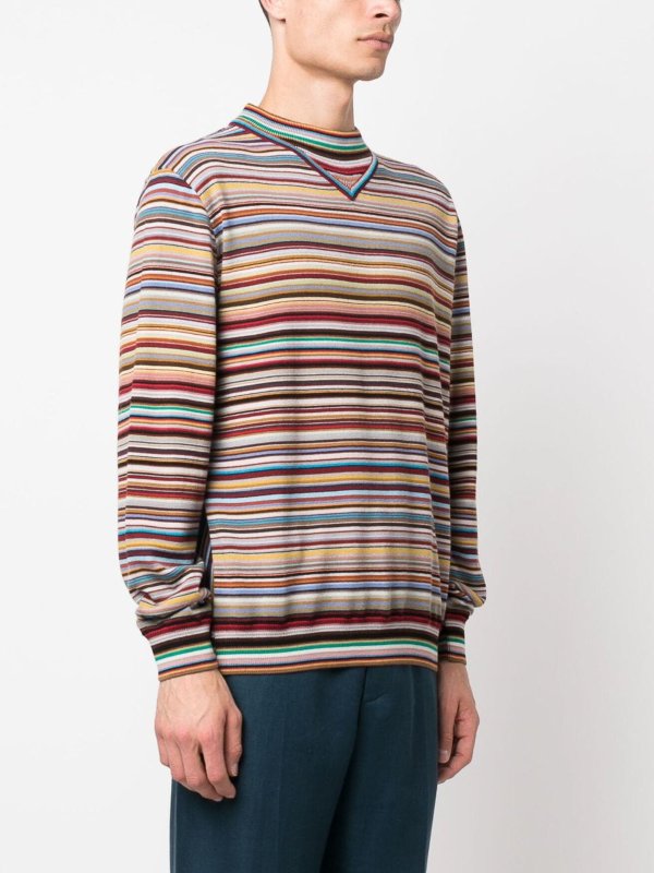 PAUL SMITH: Suéteres con cuello pico online - Suéter Cuello Redondo - Multicolor