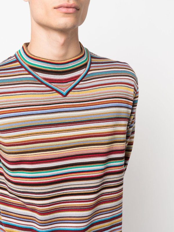 The Best Shops PAUL SMITH: Suéteres con cuello pico - Suéter Cuello Redondo - Multicolor