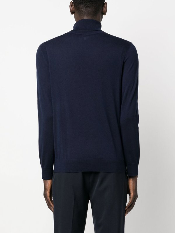 Pull Col Rond - Bleu shop online: PAUL SMITH