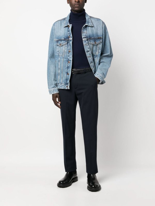 The Best Shops PAUL SMITH: Pull Col Rond - Bleu