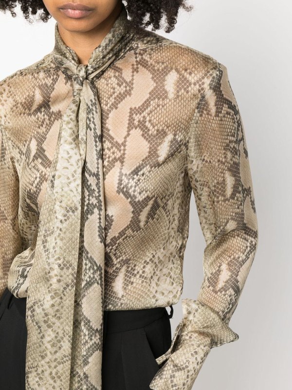 シャツ - ブラウン shop online: STELLA McCARTNEY