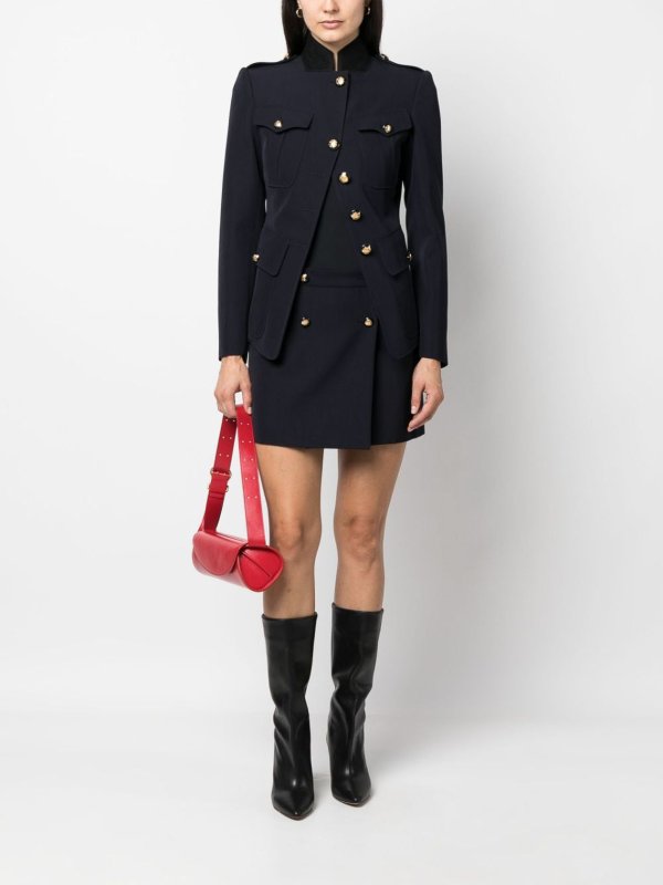 ALEXANDER MCQUEEN: ニーレングススカート＆ミディ丈 online - 膝丈/ミディスカート - ブルー