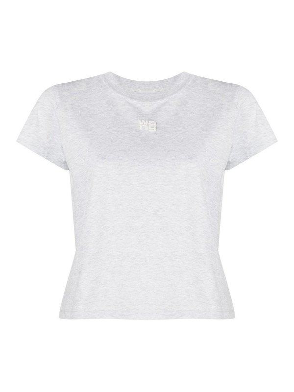 ALEXANDER WANG: Camisetas - Camiseta - Gris