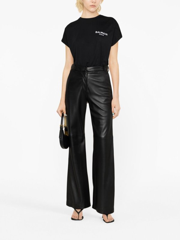 The Best Shops Balmain: T-shirts - T-Shirt - Weiß