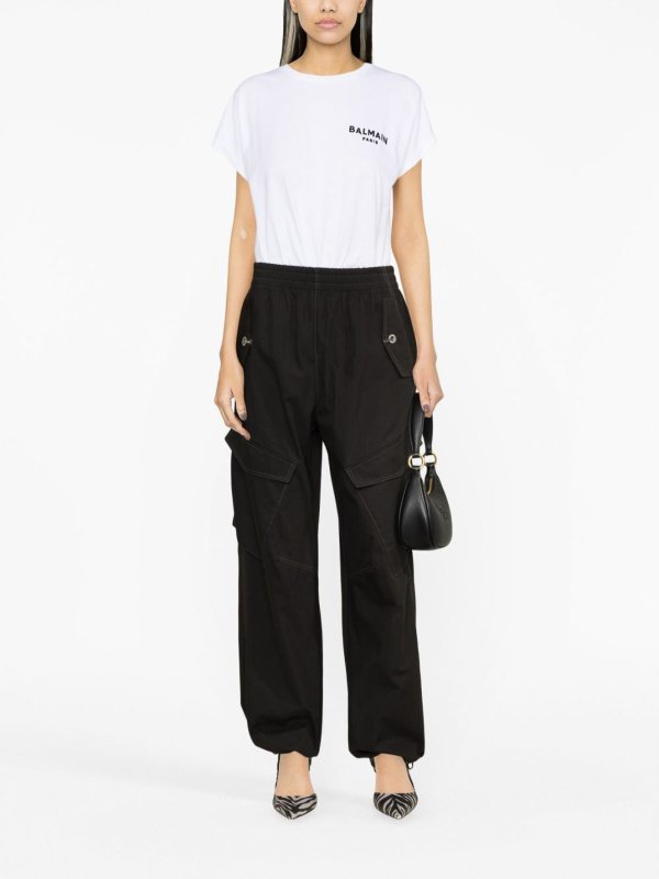 Balmain: Camisetas online - Camiseta - Negro