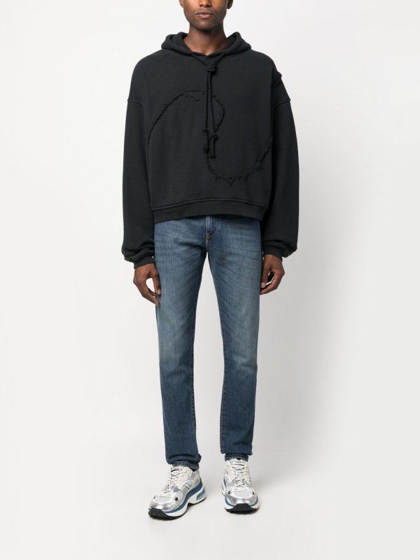 The Best Shops DIESEL: straight leg jeans - D-strukt slim-fit jeans