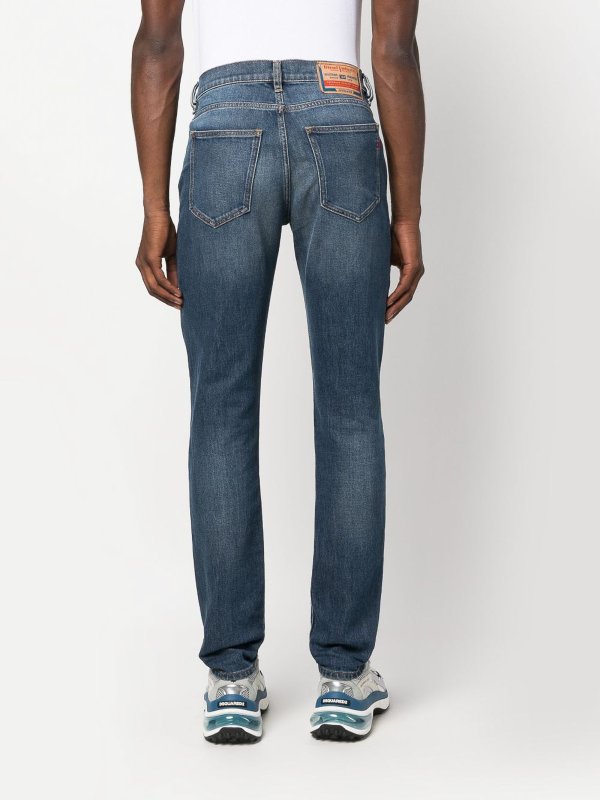 straight leg jeans shop online D-strukt slim-fit jeans