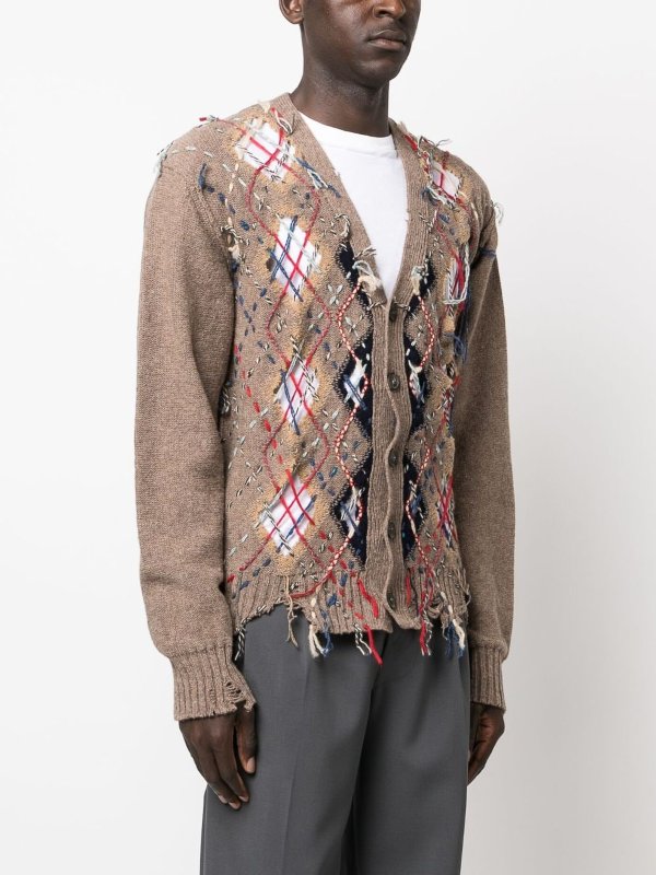 Cardigan - Braun shop online: Maison Margiela