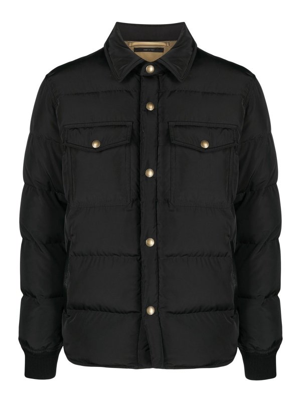 TOM FORD: padded jackets - Techno ottoman padded jacket