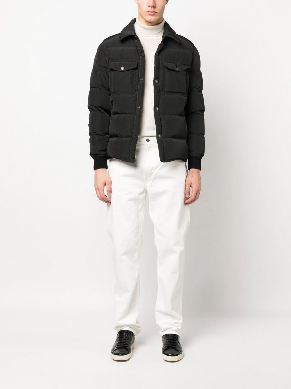 TOM FORD: padded jackets online - Techno ottoman padded jacket