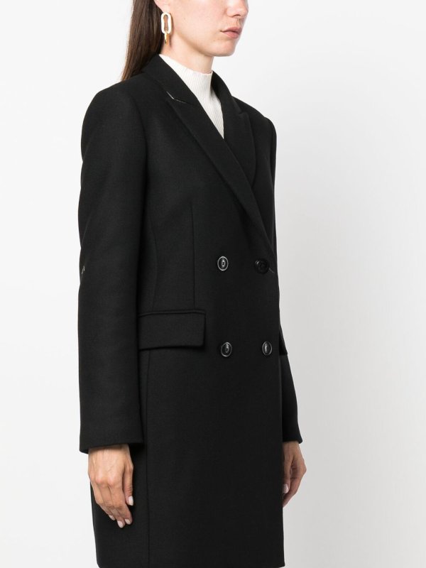 The Best Shops TWINSET: ニーレングスコート - 膝丈コート - 黒