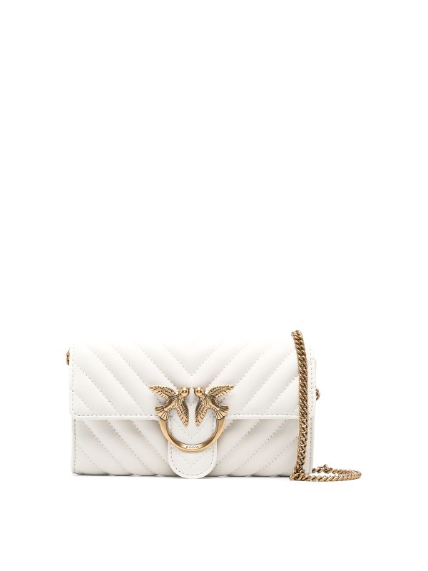 Pinko: shoulder bags - Love one quilted shoulder bag