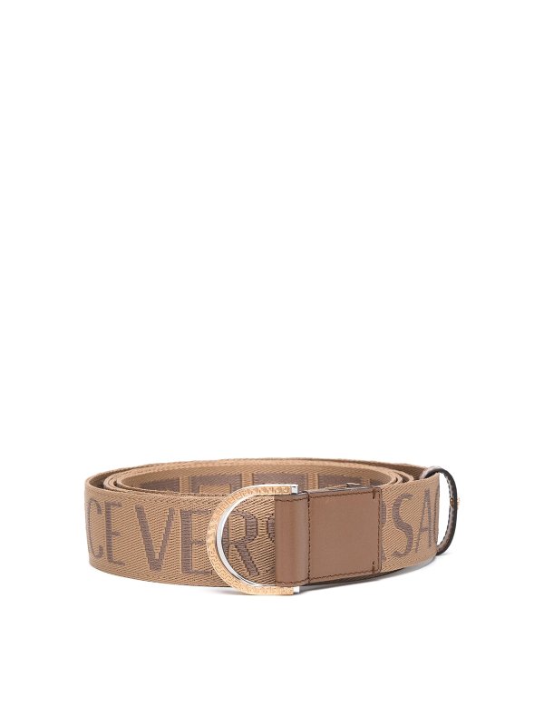 Belts Versace - Logo-print reversible belt - 10098511A068852N24O