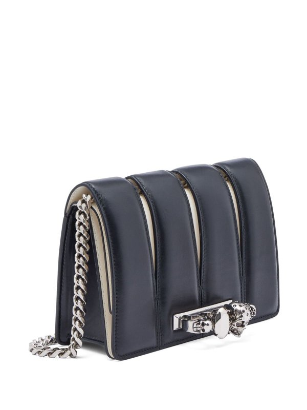 Slash studded bag shop online: ALEXANDER MCQUEEN