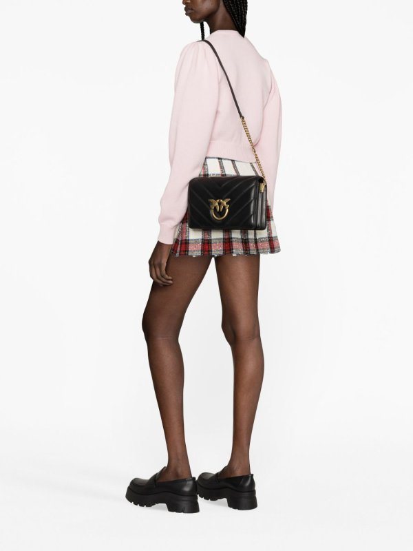 The Best Shops Pinko: ショルダーバッグ - 黒