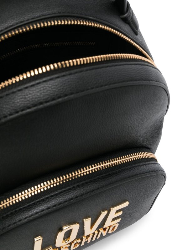 Logo backpack shop online: LOVE MOSCHINO