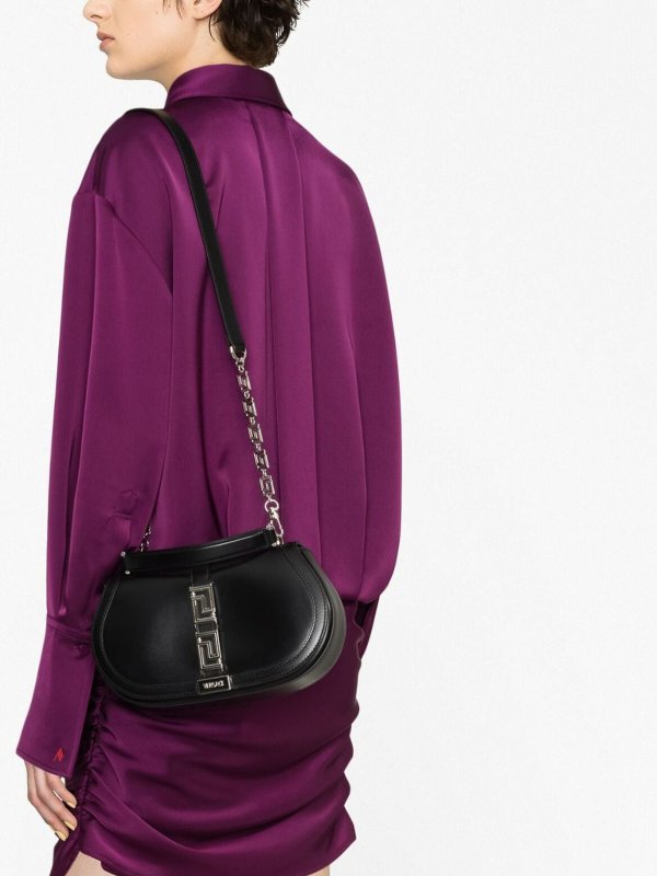 The Best Shops VERSACE: greca goddess shoulder bag