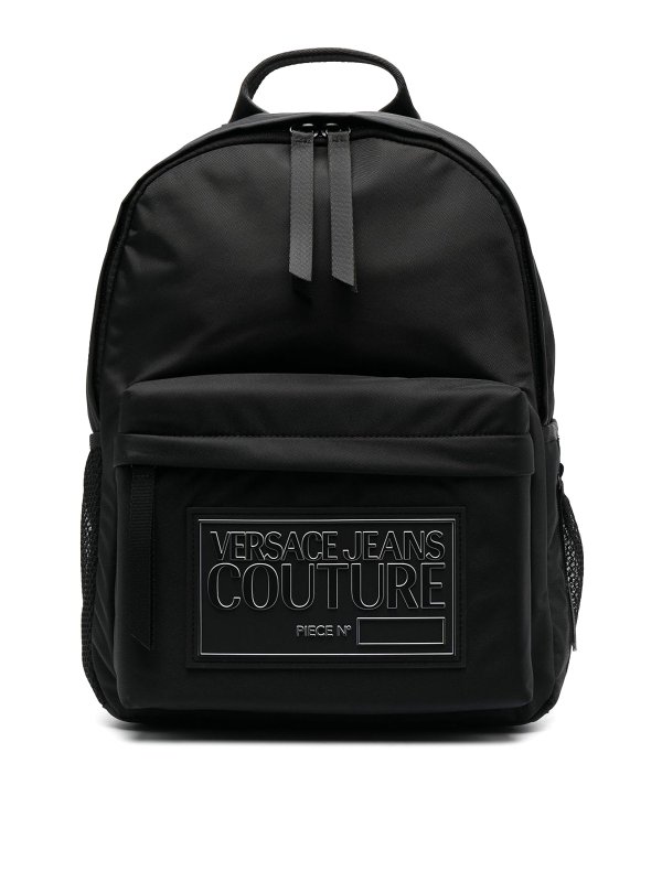 Versace Jeans Couture: backpacks - Logo-patch backpack