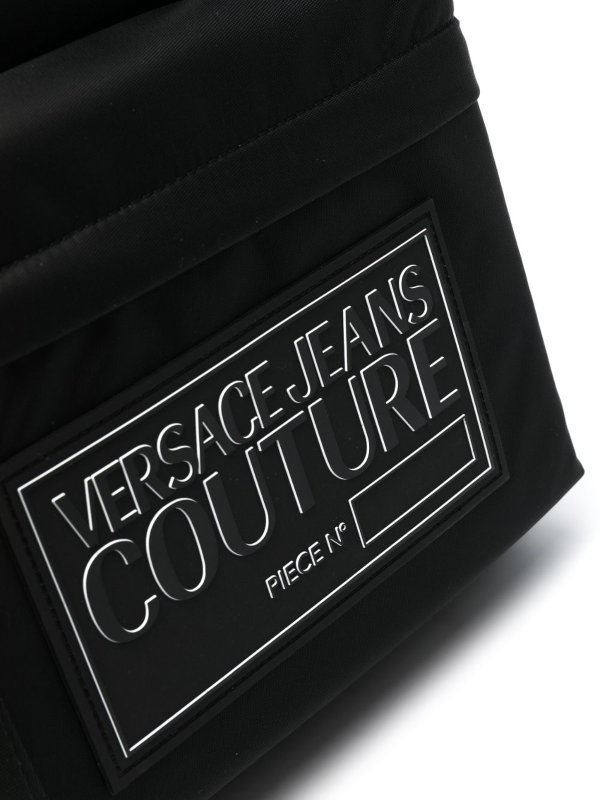 Versace Jeans Couture buy online Logo-patch backpack