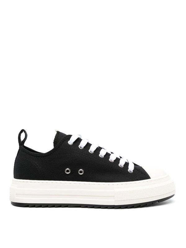 DSQUARED2: trainers - Logo-patch sneakers