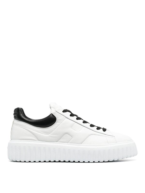 HOGAN: trainers - H-stripes low-top sneakers