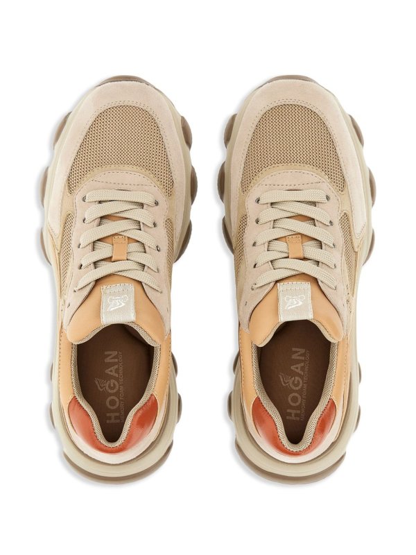 The Best Shops HOGAN: Chaussures de sport - Baskets - Beige