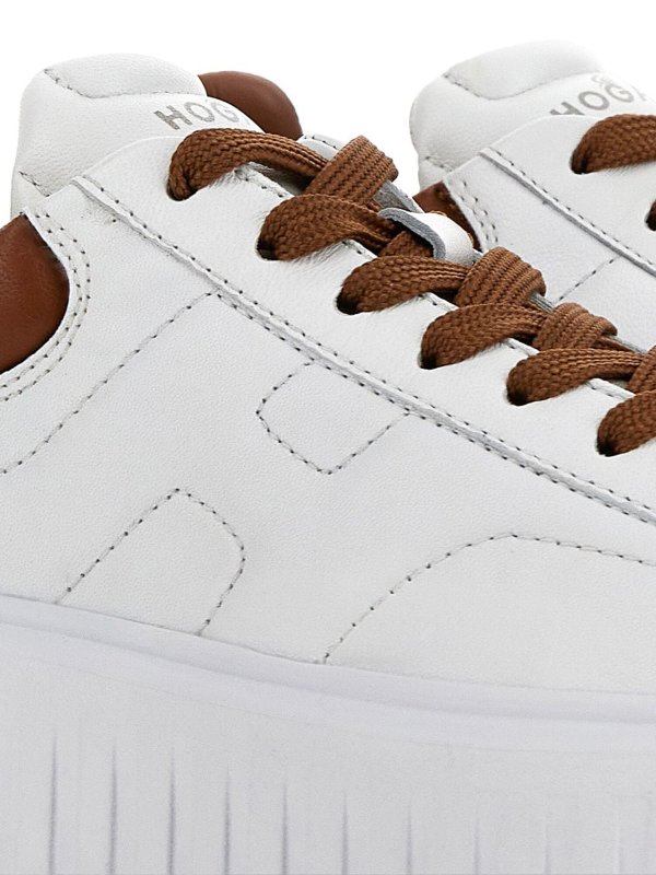 The Best Shops HOGAN: フラットシューズ - 白