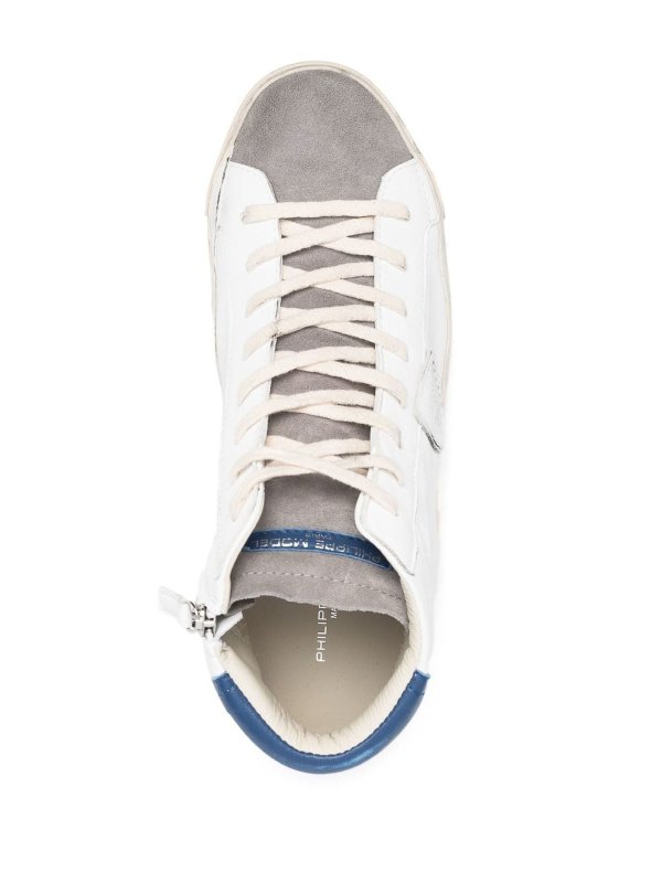 Sneakers alte con logo shop online: PHILIPPE MODEL