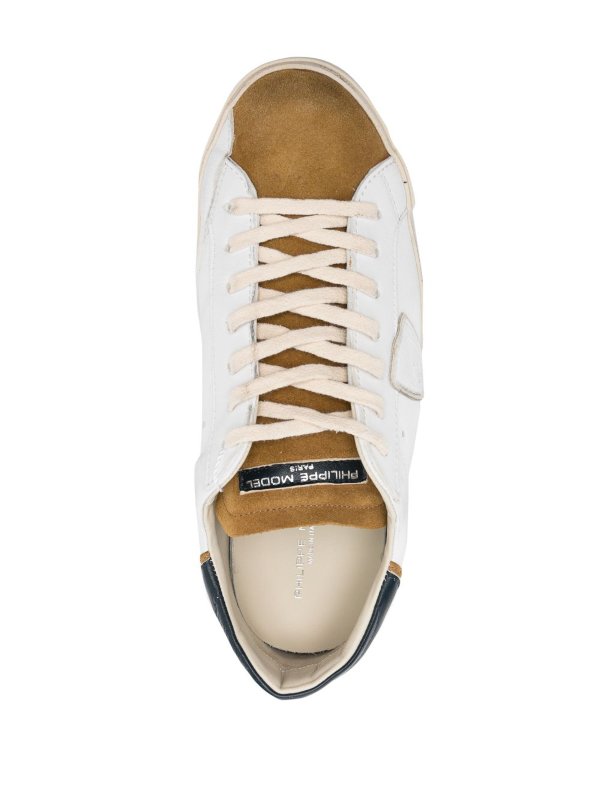 PHILIPPE MODEL: trainers online - Colour-block leather sneakers
