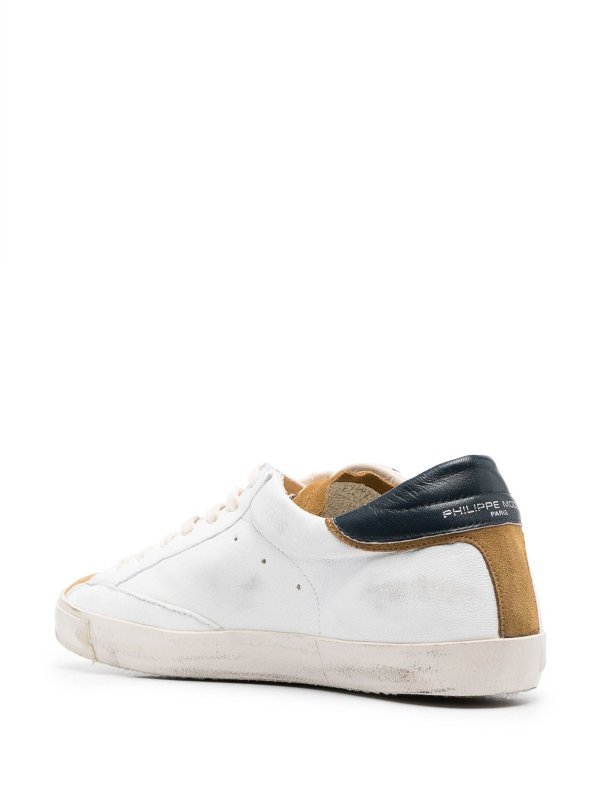 The Best Shops PHILIPPE MODEL: trainers - Colour-block leather sneakers