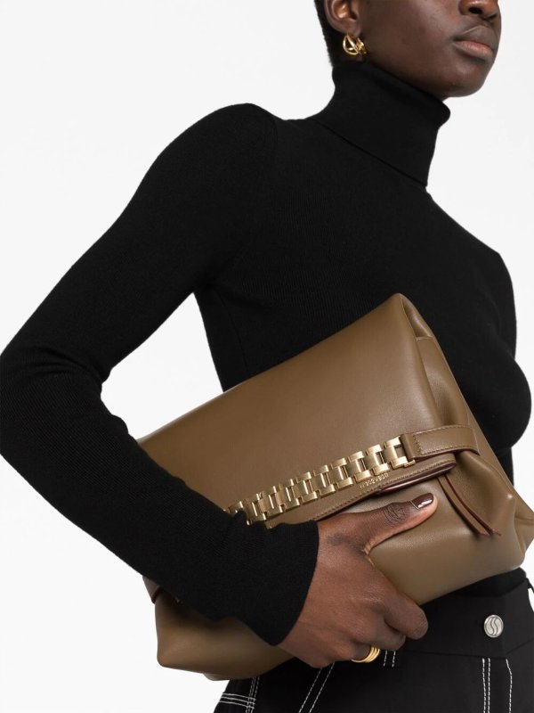VICTORIA BECKHAM: クラッチバッグ online - クラッチバッグ - 緑